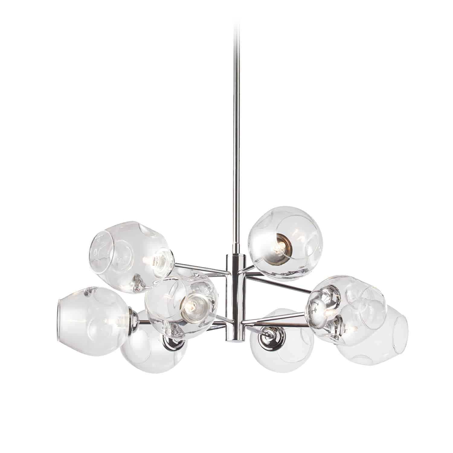 Dainolite ABI-268P-Pc 8 Light g9 Pendant  Polished chrome
