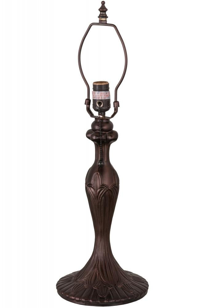 Meyda Tiffany 156680 Fleur Table Lamp Base, 14&quot;H