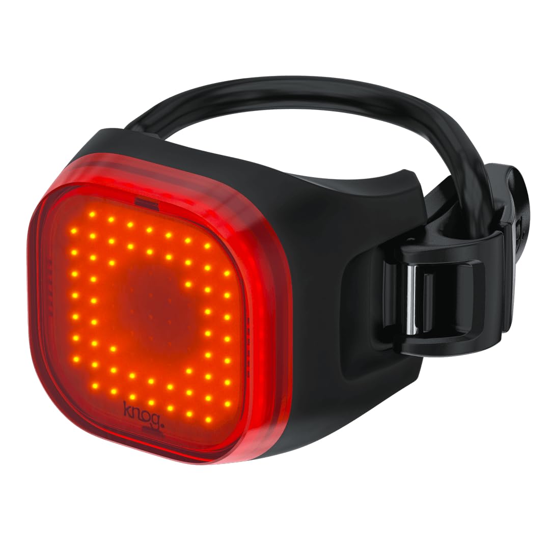 Knog Blinder Mini Rear Bike Light - Compact USB Rechargeable Bike Tail Light, 30 Lumen COB LED, 8 Flash Modes, Ultralight 17g, I