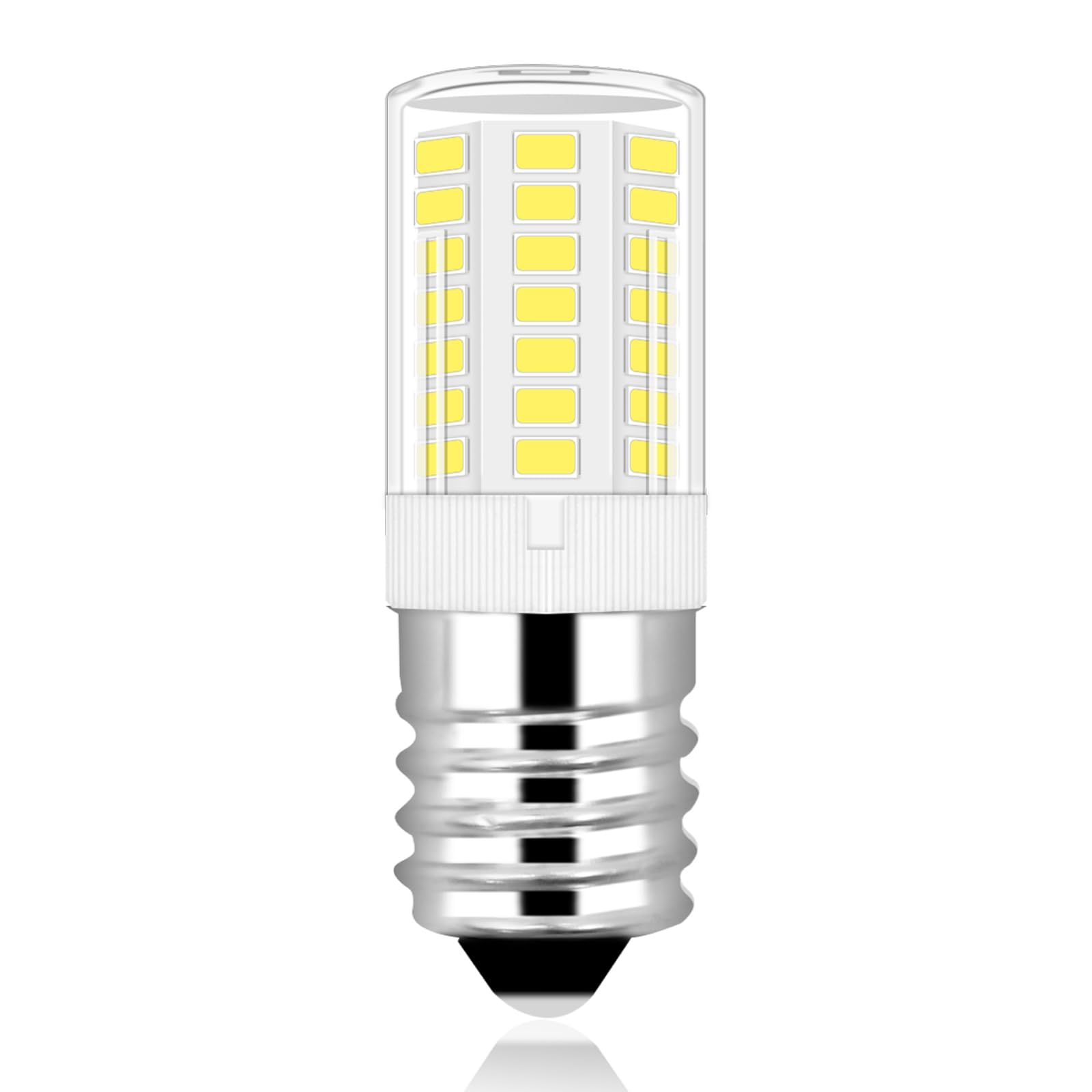 LFLAMPON E17 Refrigerator Light Bulb 3.5W Equivalent to 40W Non-Dimmable Daylight White 5000K 1 Pack