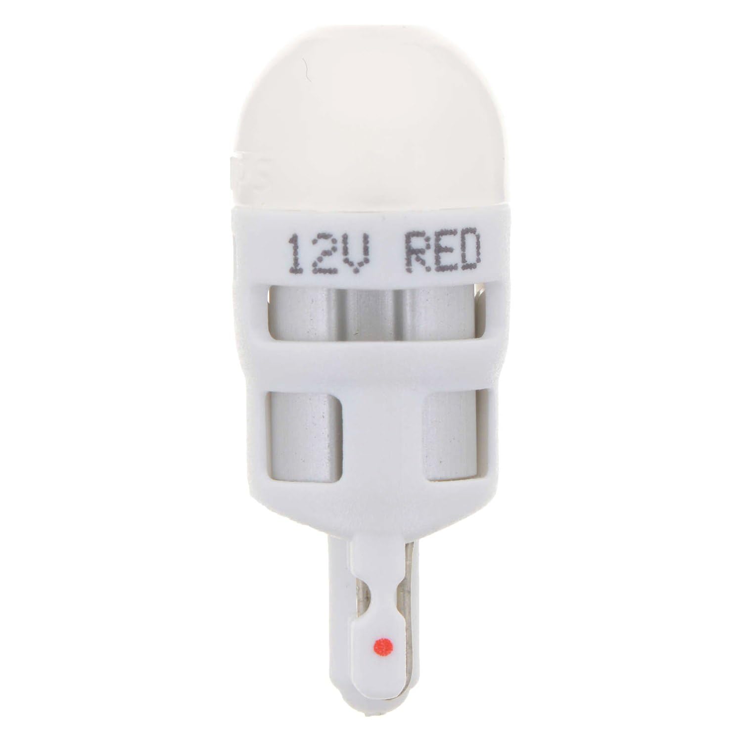 Philips Automotive Lighting 194RLED Ultinon LED Bulb (Red), 2 Count (Pack of 1)