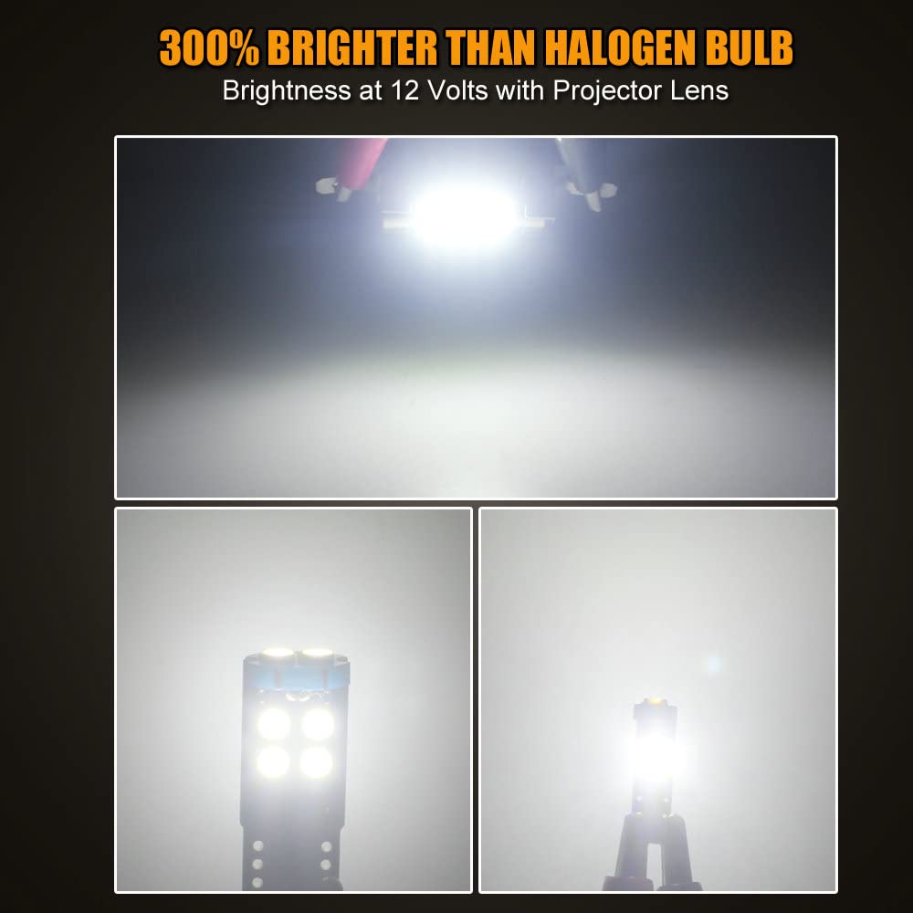 Ebaifun 16-Pc White Led Interior Light Kit Compatible With 2019 2020 2021 Dodge Ram 1500 2500 3500 Map Dome Vanity Mirror Stepwell License Plate Light Bulb Replacement Super Bright 6000K Package