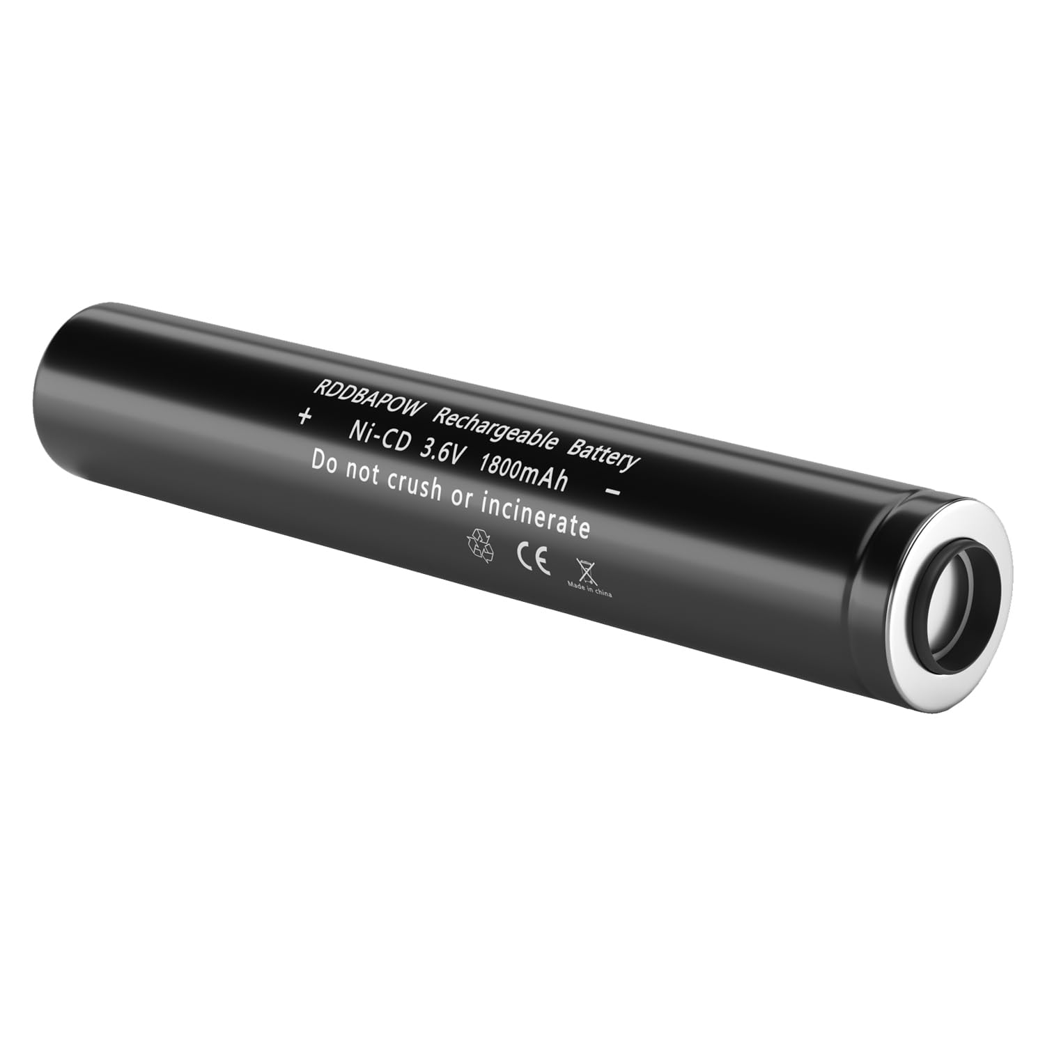 RDDBAPOW 75175 Rechargeable Batteries Compatible with Streamlight Stinger Parts XT,DS, LED HP, 75175/75375, FL126,PolyStinger, P