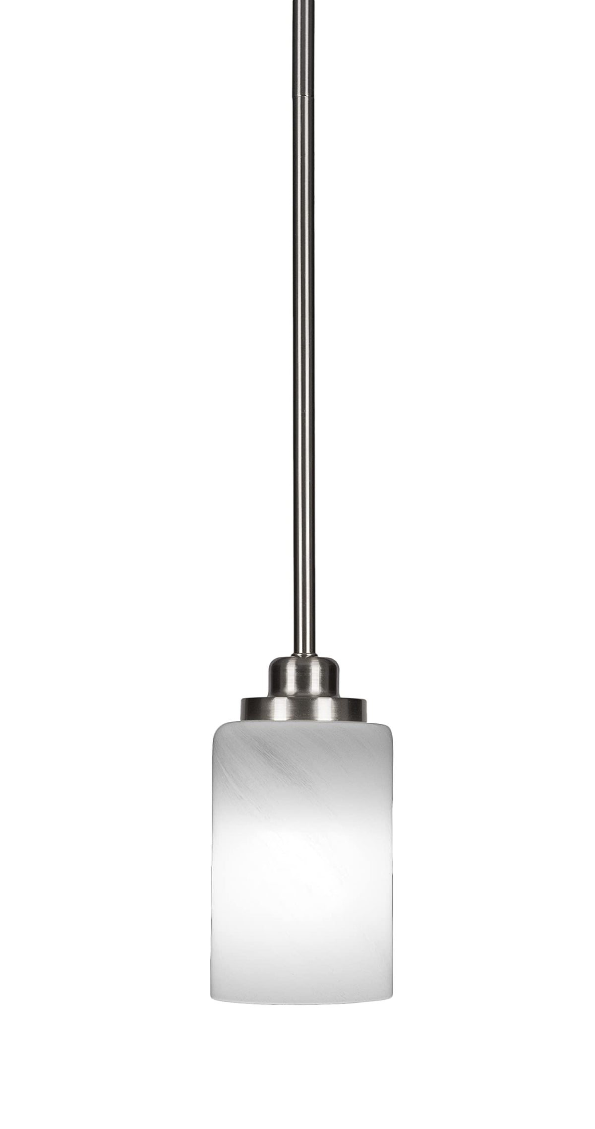 Odyssey 1 Light Mini Pendant in Brushed Nickel (2601-BN-3001)