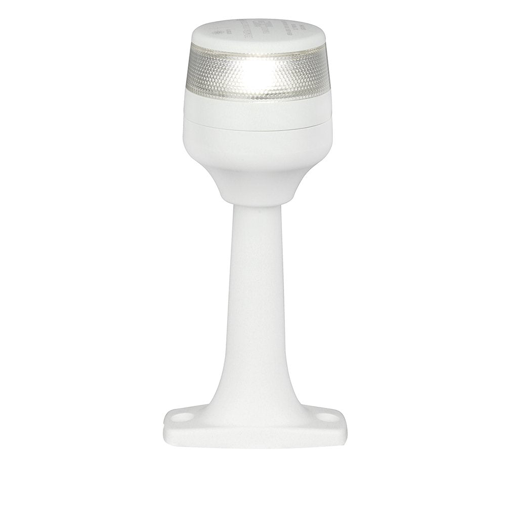HELLA Marine NaviLED 360 All Round Lamp - 2nm - 8in Fixed Mount - White - Model 980960241