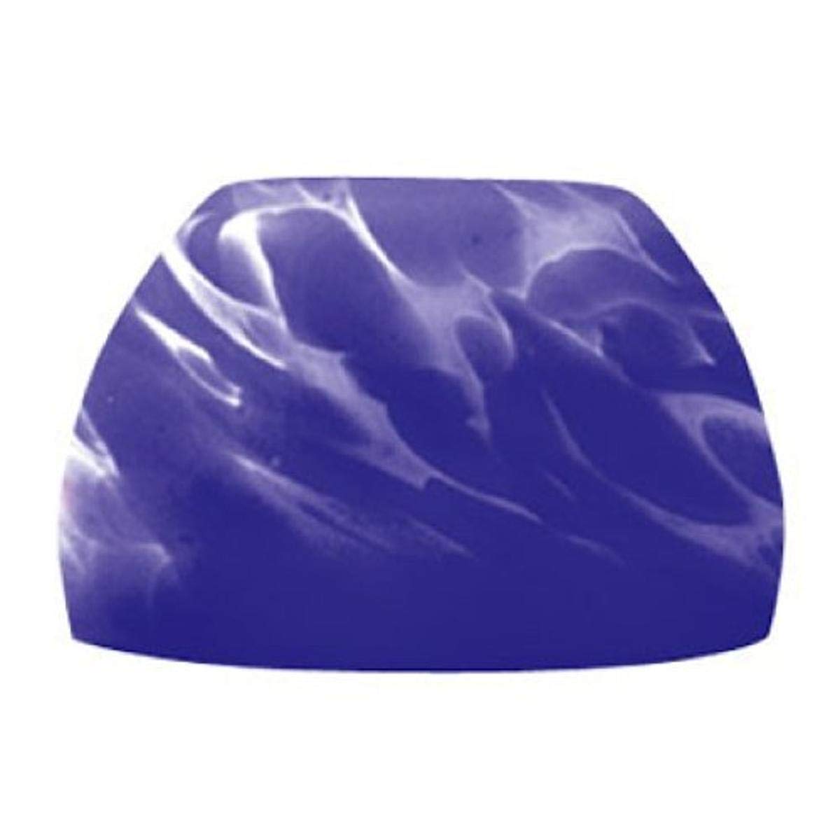 Jesco Lighting Qasa101Bf Dome Glass Shade For Quick Adapt Spot Light, Blue Frit Finish