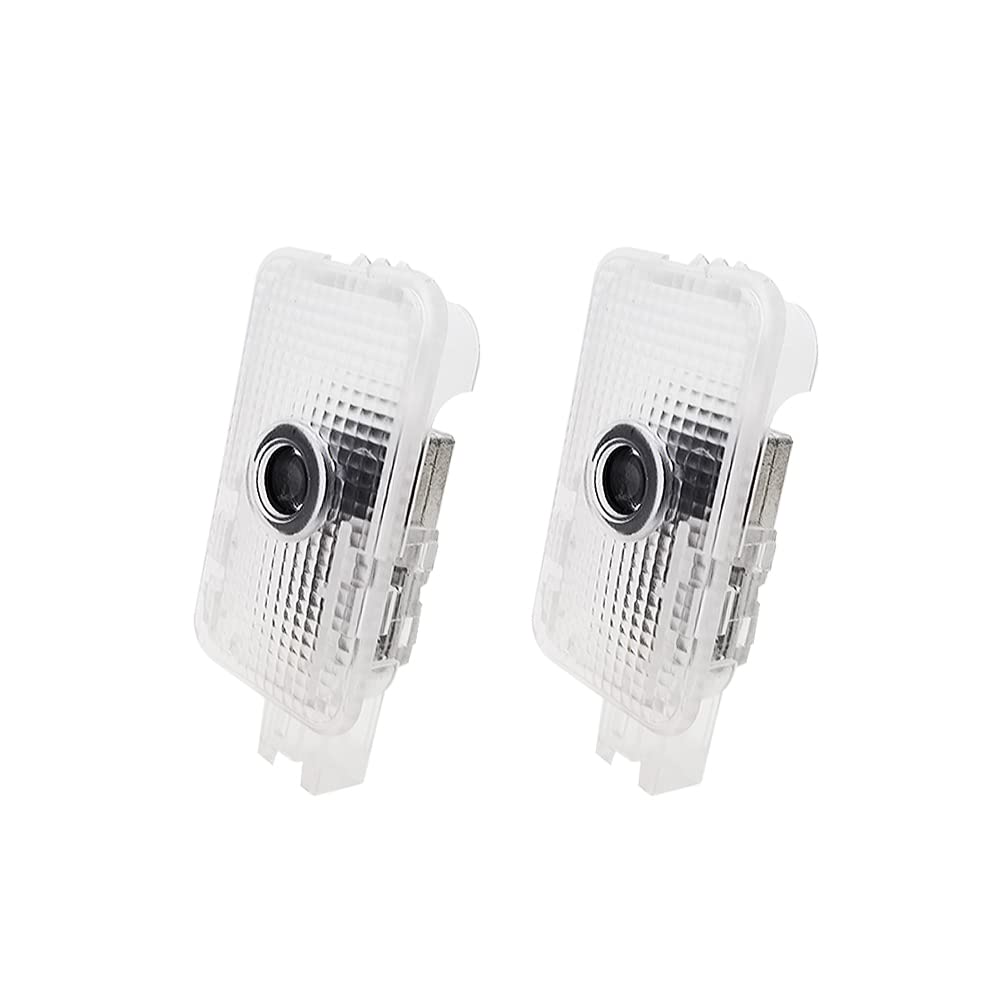 uunonaha LED Car Door Logo Lights - Puddle Lamp - ABS - Wilderness Yellow - 2 pcs Compatible with Forester, Outback, Legacy, Ascent