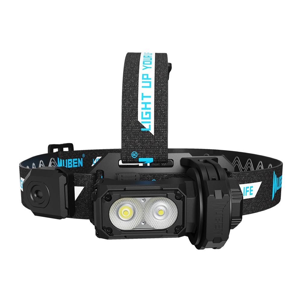 WUBEN E7 Control Sensor Rechargeable Headlamp - Light Switching, Mode Adjustment, Outdoor Essentials, Color: Sensor, Model: 1