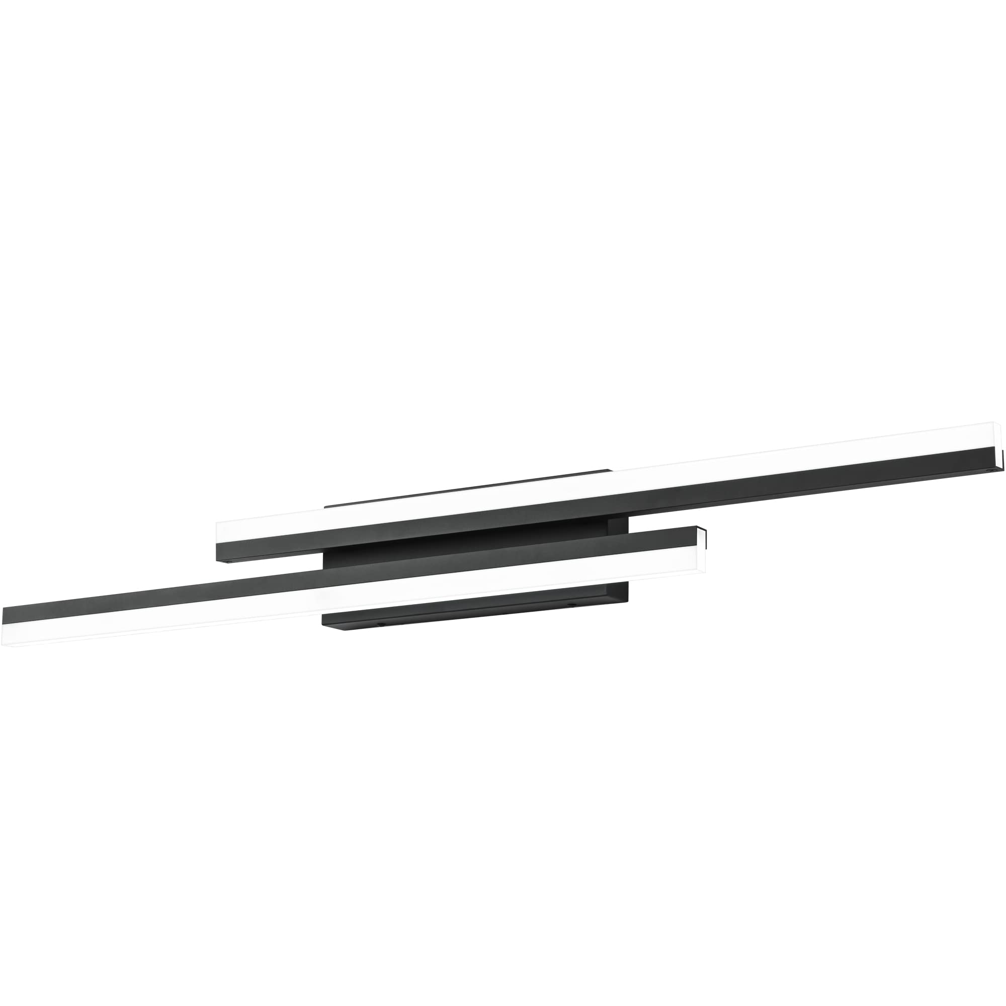 PRESDE LED Vanity Light Fixture for Bathroom, 40inch Black Metal, Dimmable