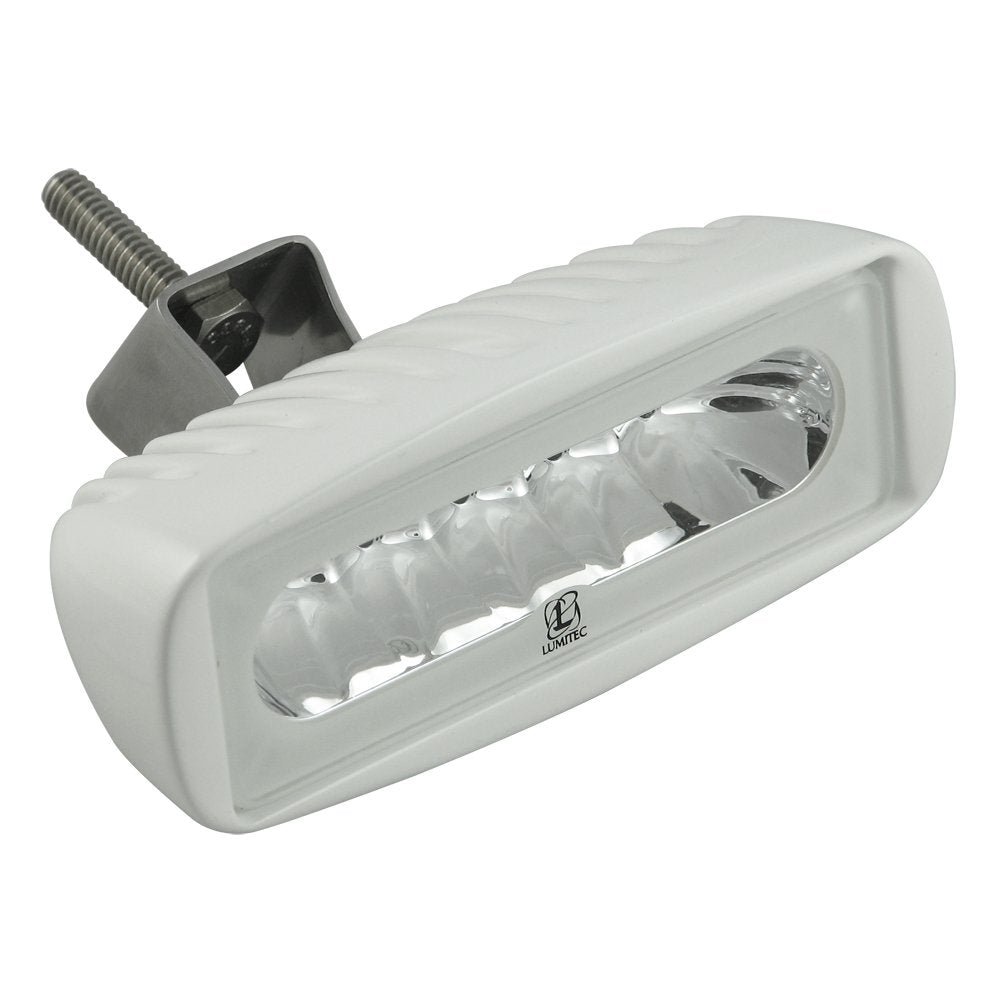 Lumitec Caprera2 Led Spreader And Deck Flood Lights, Bracket Mount, Dual Color, White Housing, One Size (101102)