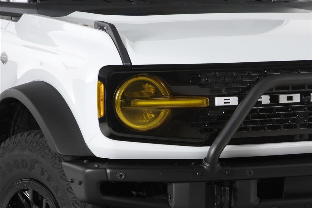 Gt Styling - Gt2160Y - Headlight Cover Kit 4 Piece Trans