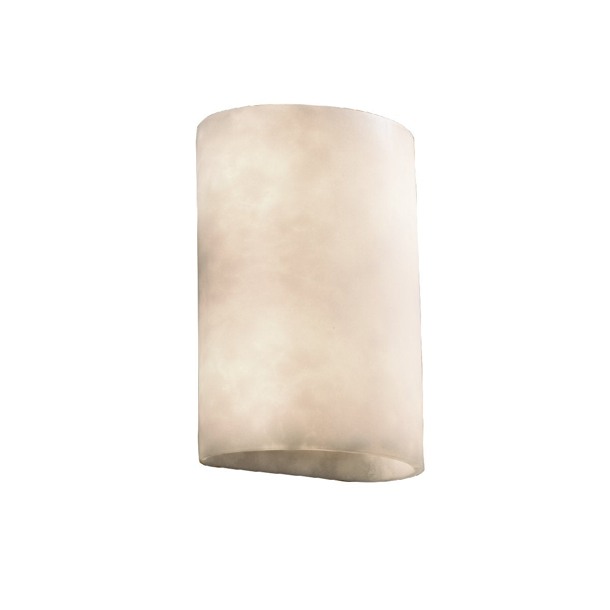 Justice Design Group - Clouds Collection - ADA Small Cylinder Wall Sconce