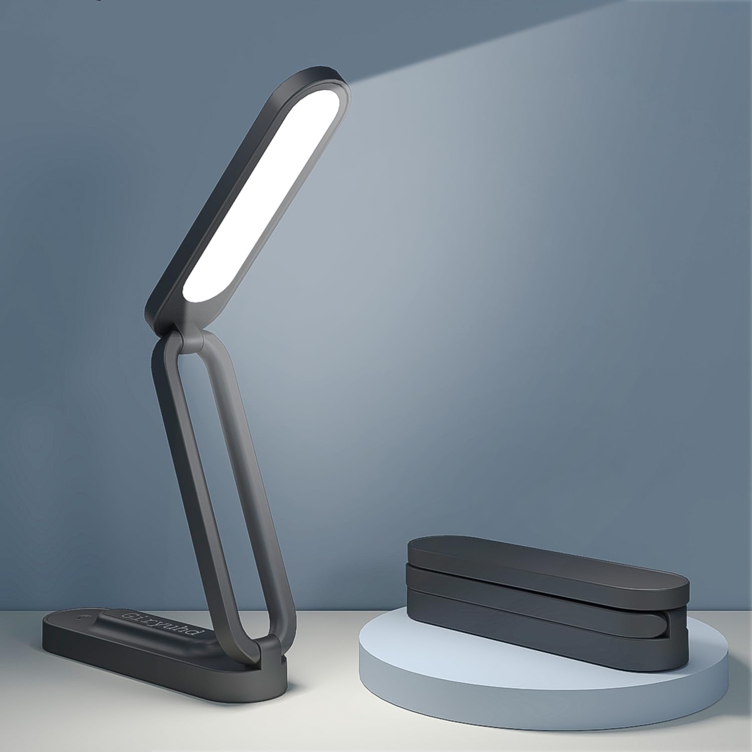 Giryuhd LED Desk Lamp for Office Home & Battery Operated Lamp Rechargeable Lamp Foldable & Portable Light, LED Desk Light Strip,
