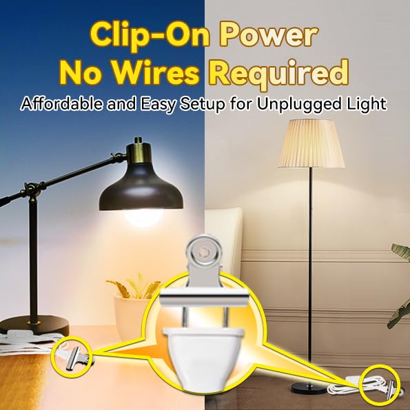 Neporal Rechargeable Light Bulbs, 2600mAh Battery, E26/E27, Soft White, Model QP-15W