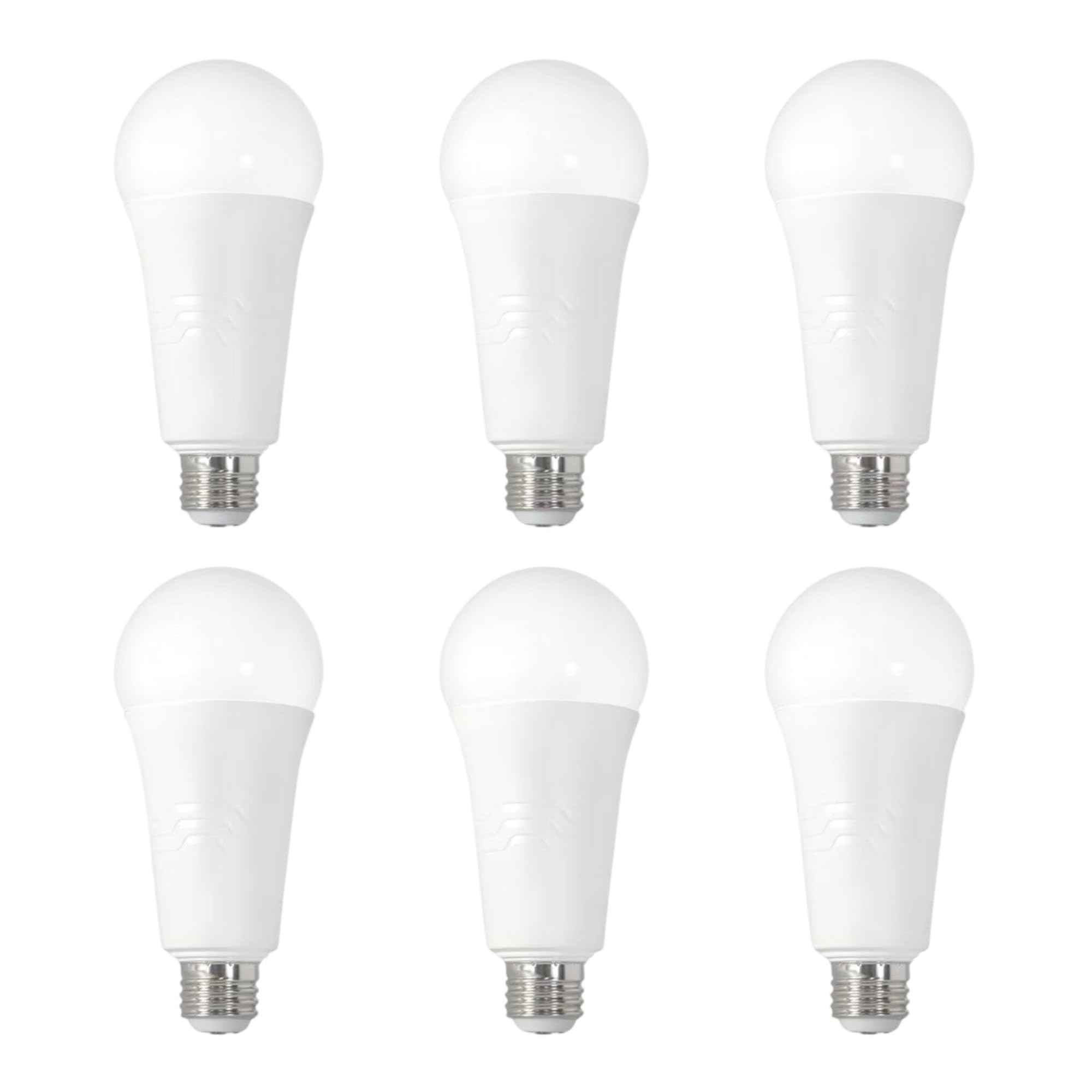 Gt-Lite 250W Equivalent Led 3 Way Light Bulbs 6 Pack,2700K Soft White,A21,E26 Medium Base,3 Brightness Levels,Adjustable With 3 