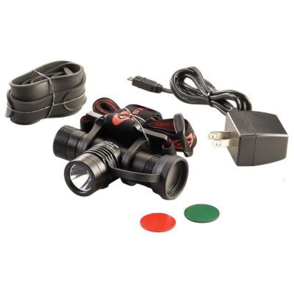 Streamlight 61306 Protac Hl Usb 1000-Lumens Headlamp, 120V Ac, Clear Retail Packaging, Black