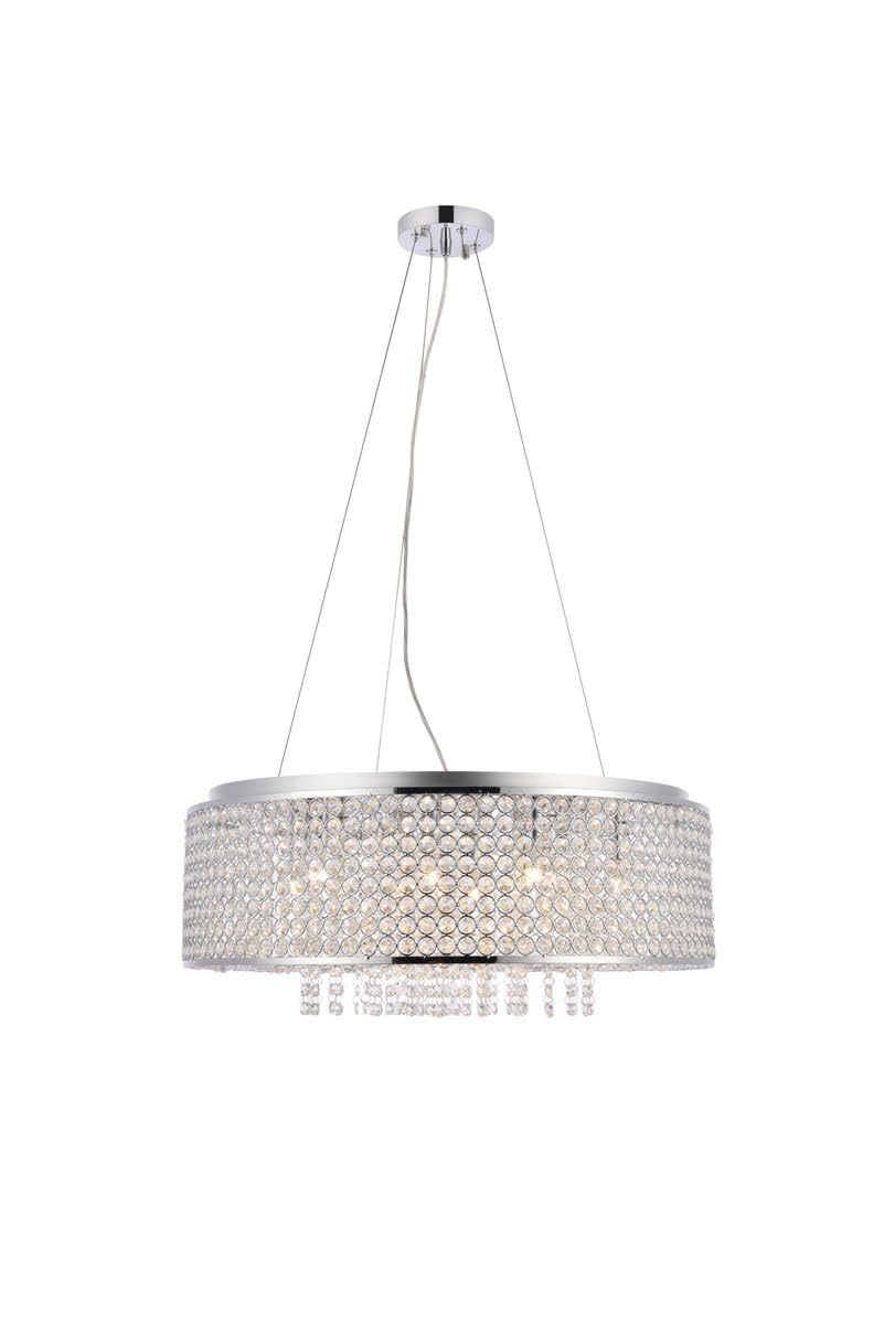 Elegant Lighting Amelie - Ten Light Pendant