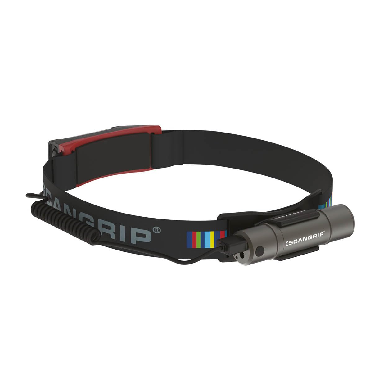 Scangrip I-Match 3 Rechargeable COB LED Headlamp, 250 Lumen, Waterproof IP65, 5 Color Temperatures, Multicolor, Model 03.5656