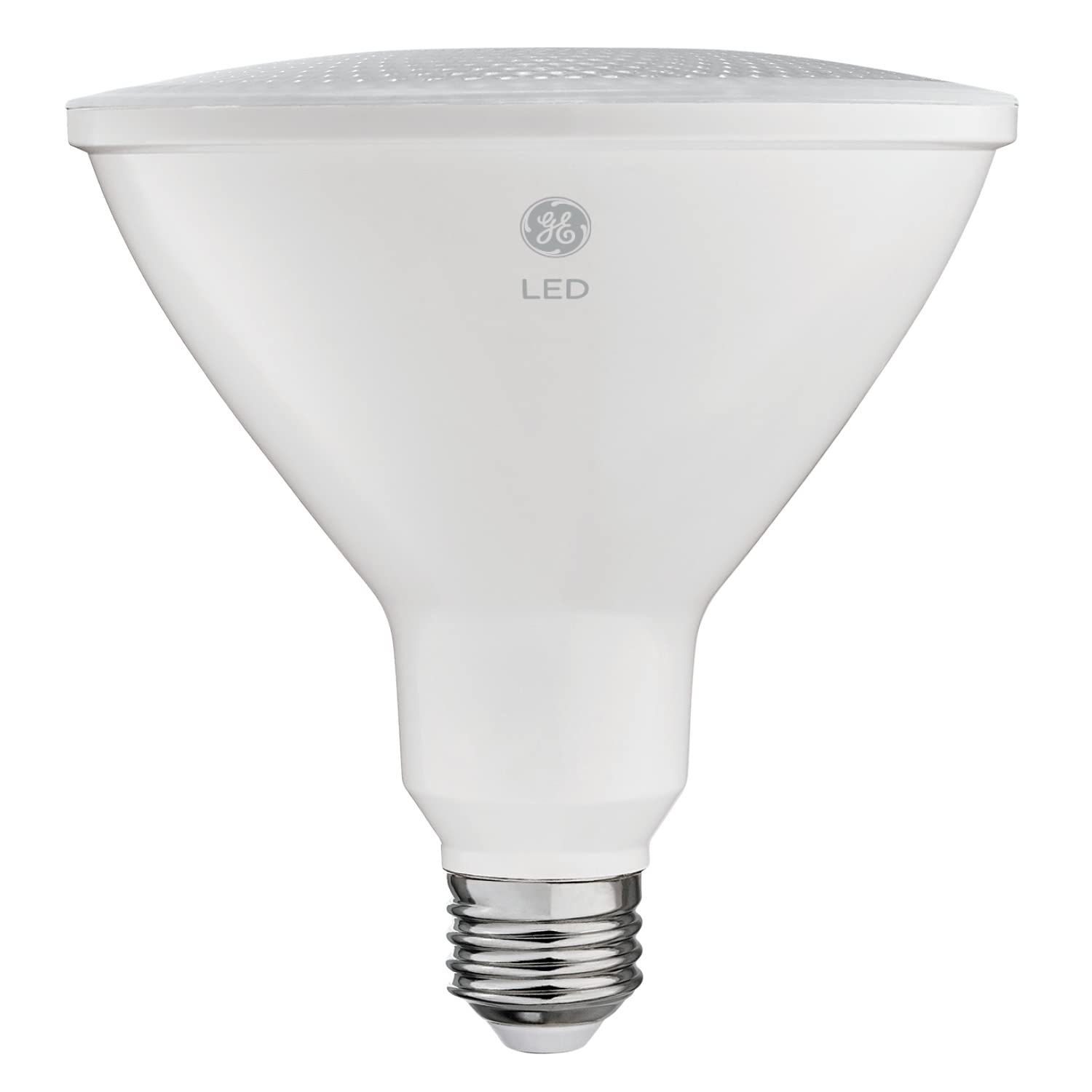 GE Ultra Bright LED Light Bulb, 150W PAR38 Outdoor Floodlight, Daylight, Plastic, 1 Count