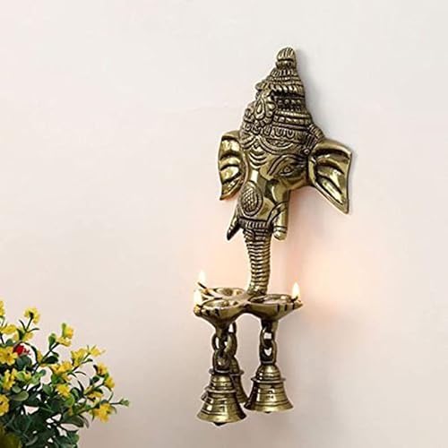 INTERNATIONAL GIFT Wall Hanging for Home (Bell Ganesh)