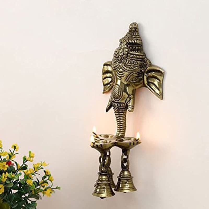 INTERNATIONAL GIFT Wall Hanging for Home (Bell Ganesh)
