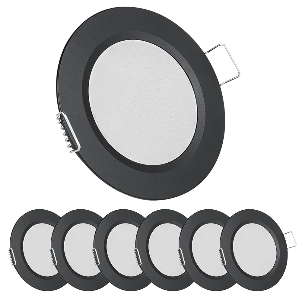 Acegoo Rv 2.75'' Recessed Led Ceiling Light 12V Ultra-Thin Puck Light, Dimmable Rv Lights Interior For Camper Van Truck Motorhom