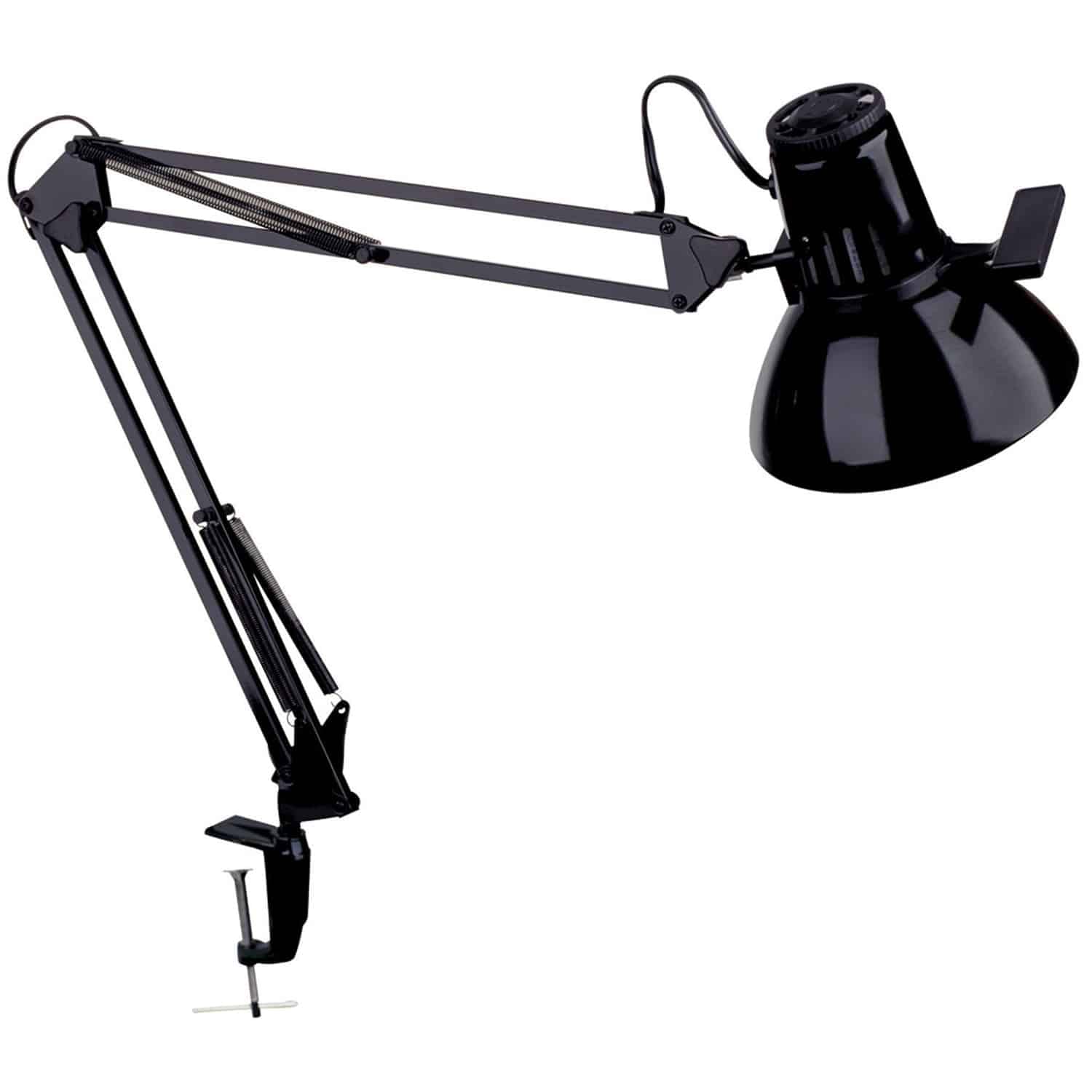 Dainolite Lighting Dainolite Ltd Magnus-I-BK Transitional One Light Table Lamp Collection in Black Finish, 7.00 inches