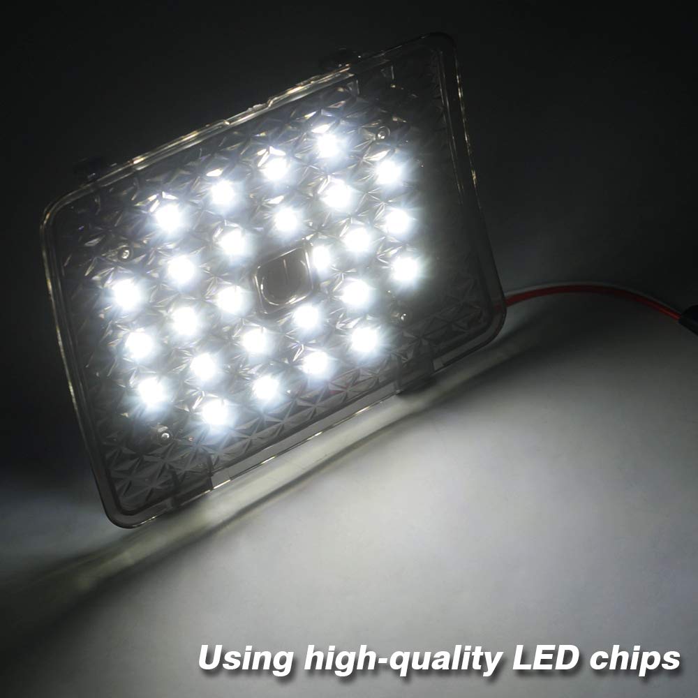 Powerty Cargo Lamps for Toyota RAV4 2019-2021, Decorative Atmosphere Lighting, 2 PCS, Standard Size, Trunk Ceiling Light