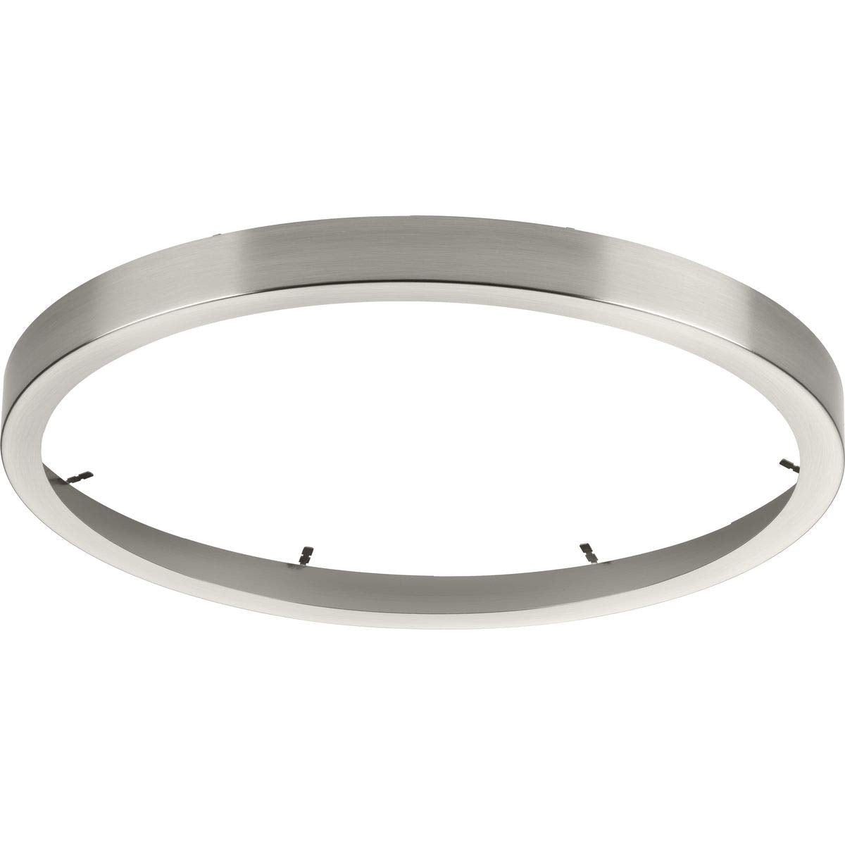 Progress Lighting Everlume Collection Brushed Nickel 14 Edgelit Round Trim Ring