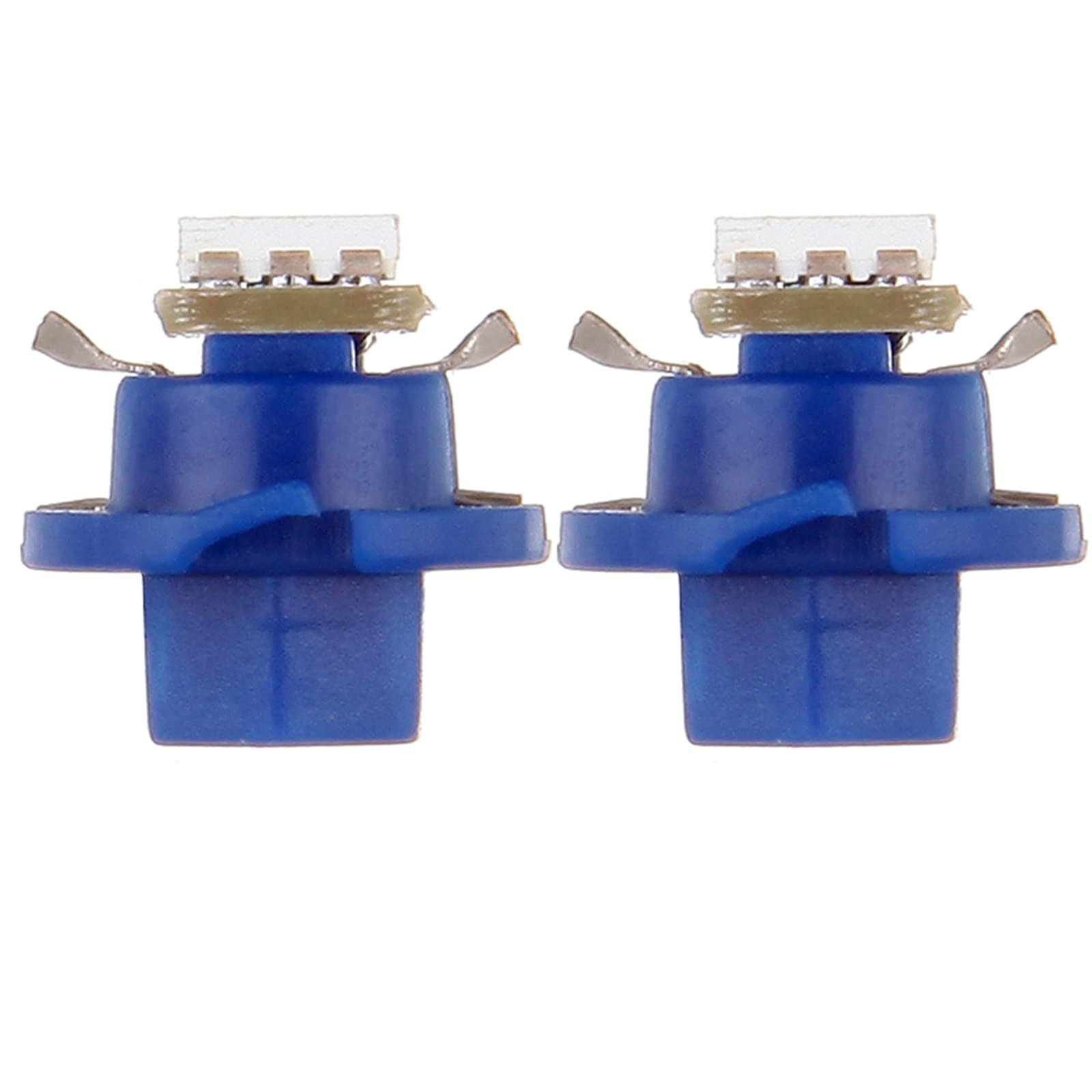 Cciyu 20 Pack Car T5 B8.4D 5050 1Smd Led Lamps Dashboard Side Indicator Lights (Blue)