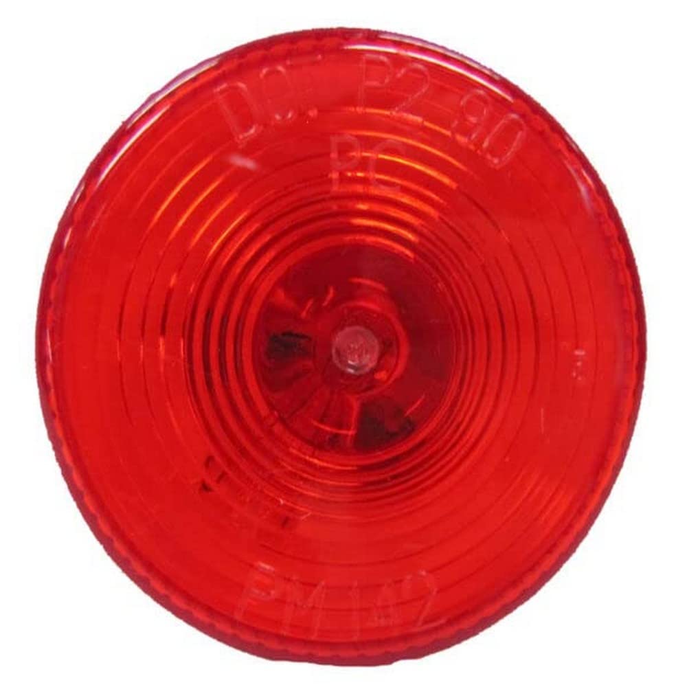 Peterson Mfg V142R Round Clearance Light - 2.5&quot; Size, Bright & Durable Automotive Lighting