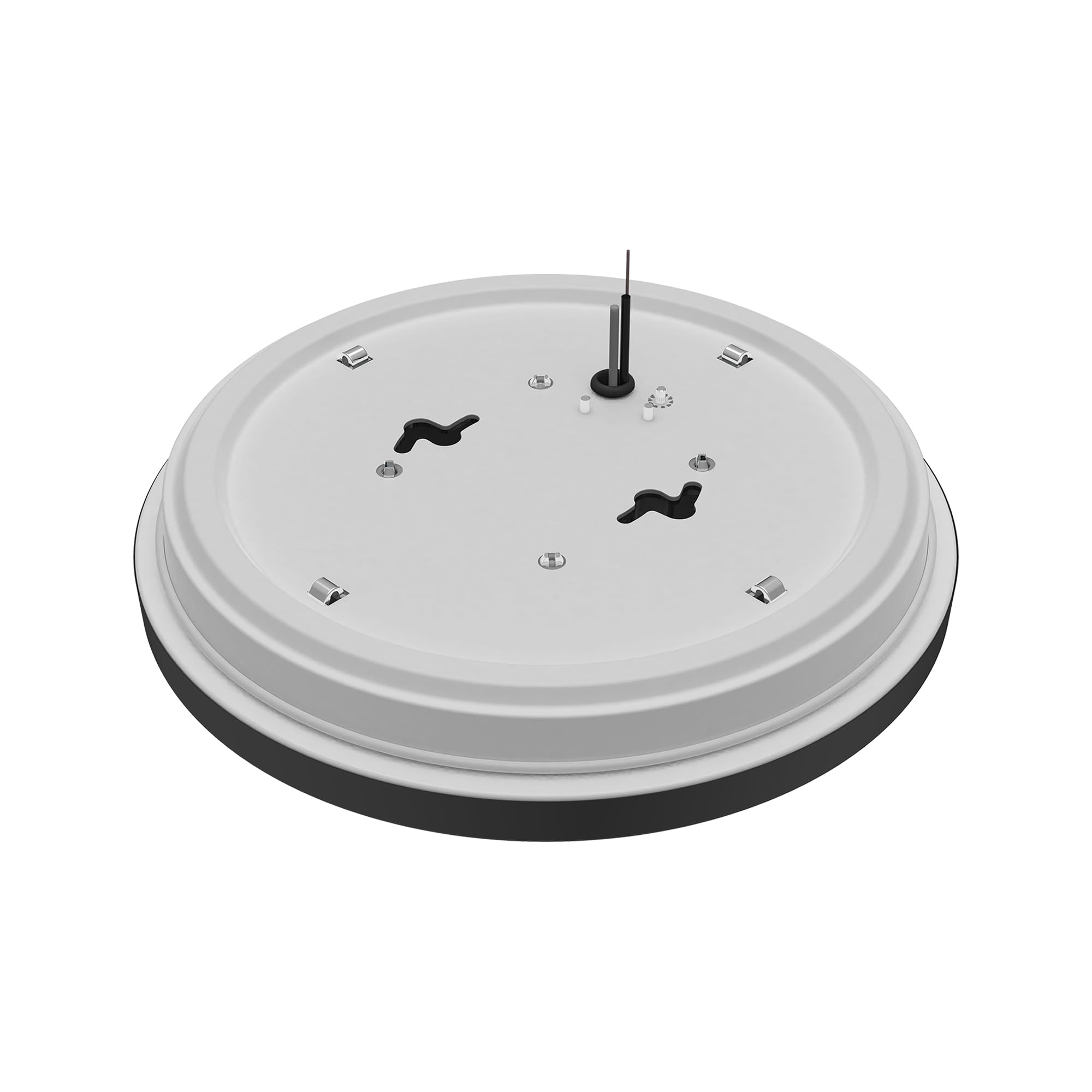 Dymond Led Ring Ceiling Light Flush Mount Matte Black (10'' Ring)