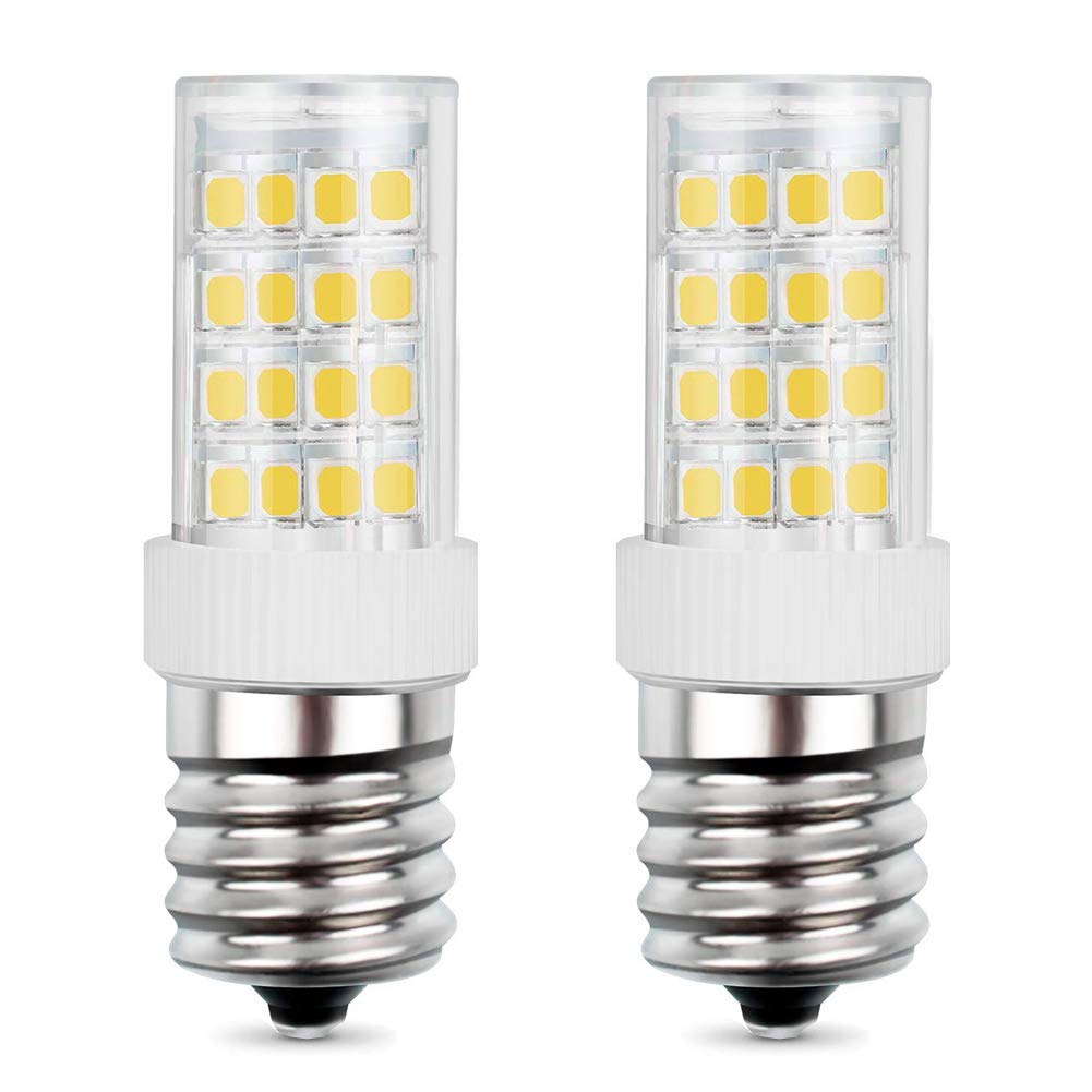 Dumiloo E17 Led Bulb 5W, Daylight White 6000K, Non-Dimmable, 2