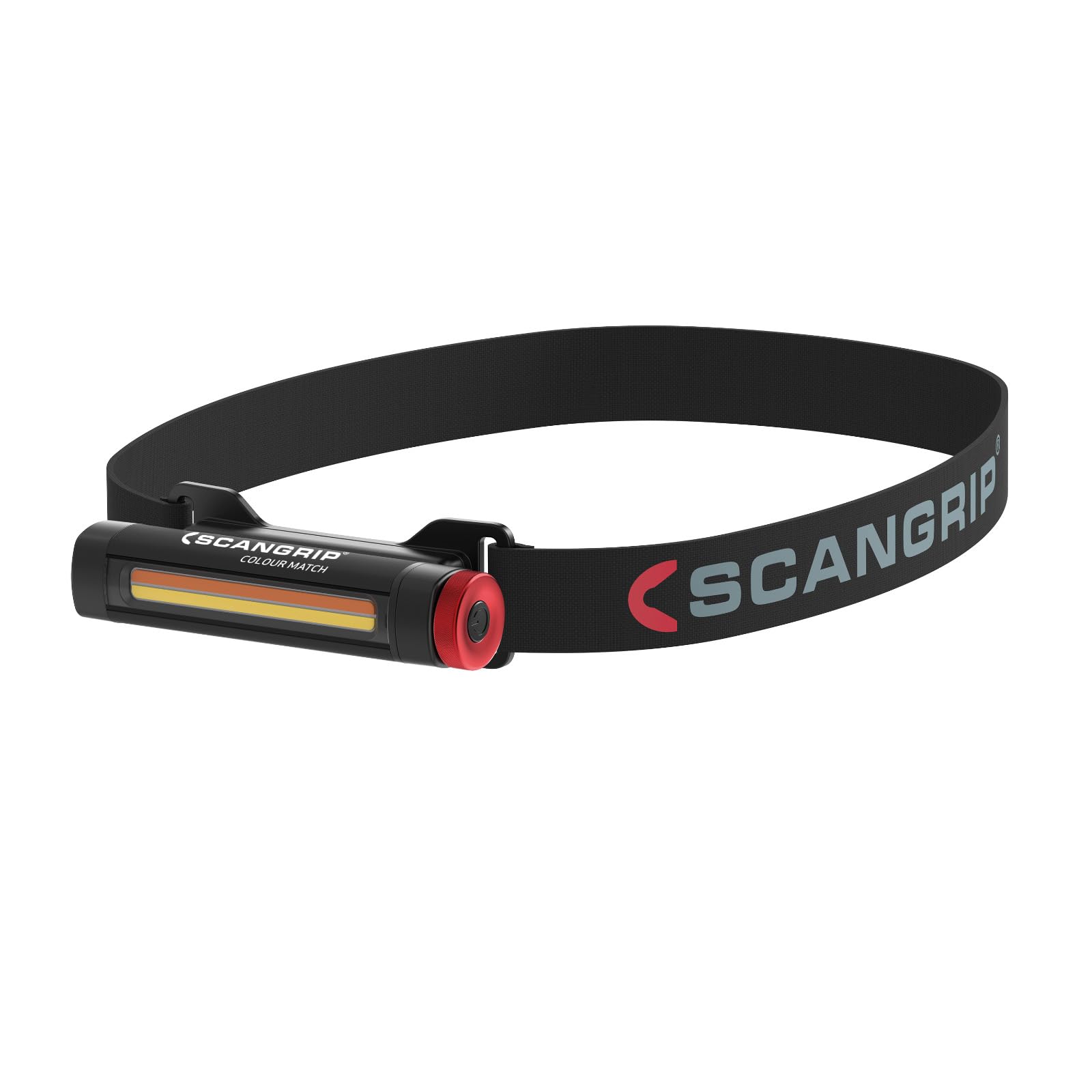Scangrip UNIMATCH Multifunctional LED Headlamp & Penlight, Rechargeable, Adjustable Color Temperature, Black, Model 03.5659