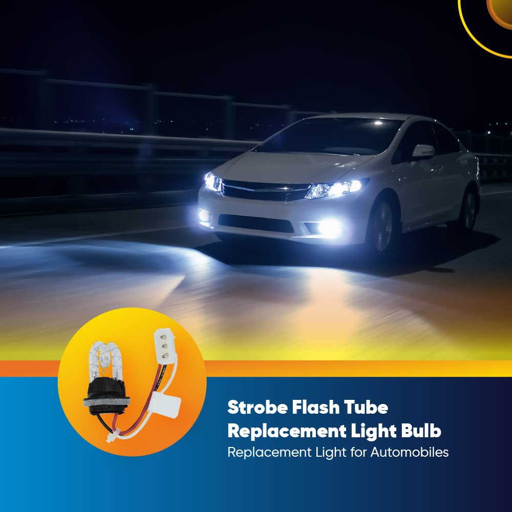 Technical Precision Strobe Bulb Light - 2.75in Replacement for Whelen Engineering S30TL - Black - 1 Pack