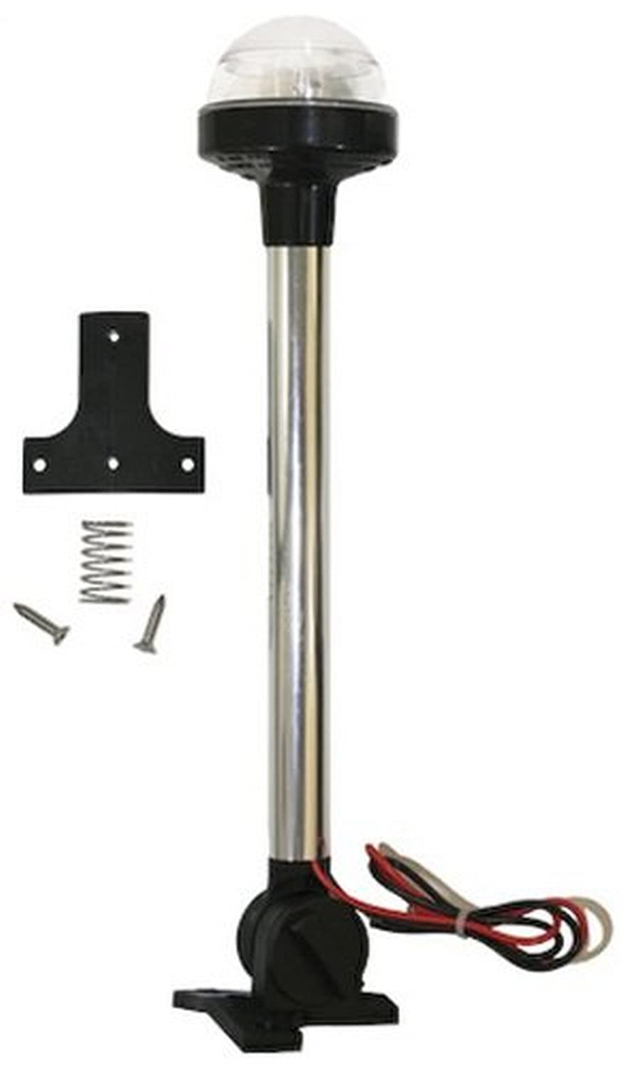 SeaSense All Round Chrome Fold Down Light, 12-Inch