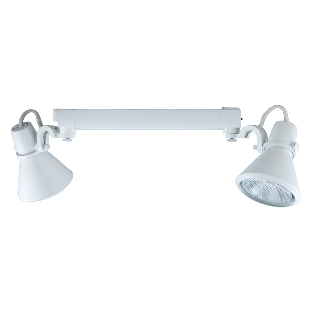 Jesco Lighting HMH904P3870-S Contempo 904 Series Metal Halide Track Light Fixture, PAR38, 70 Watts, Silver Finish