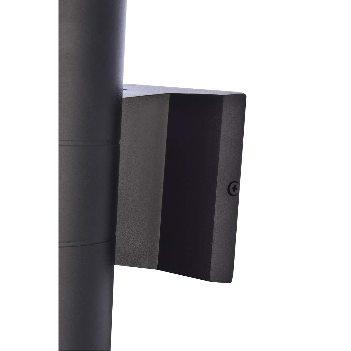 Living District Raine 1-Light Aluminum Outdoor Wall Light - Black