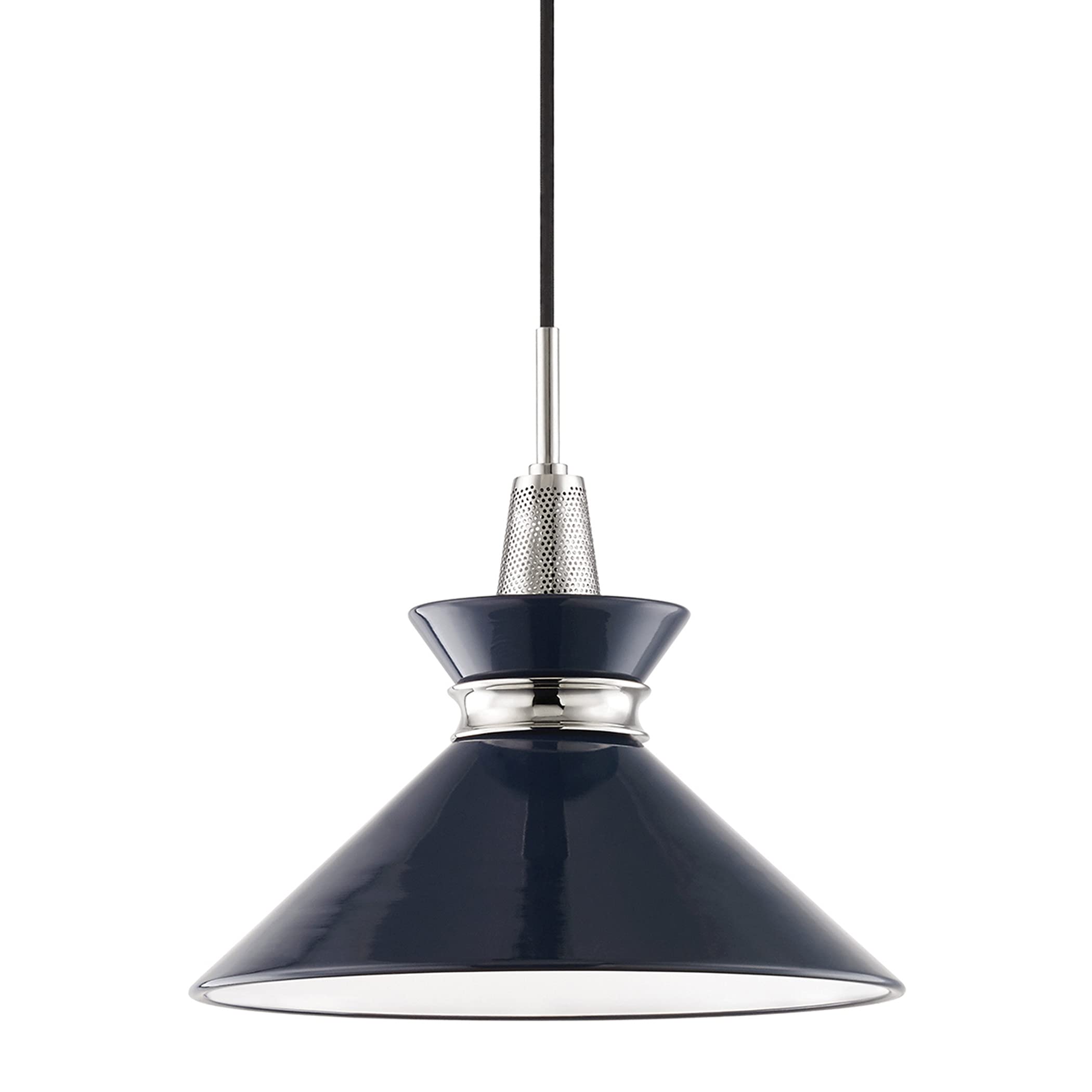 Mitzi H251701S-PN/NVY Kiki Pendant, Blue