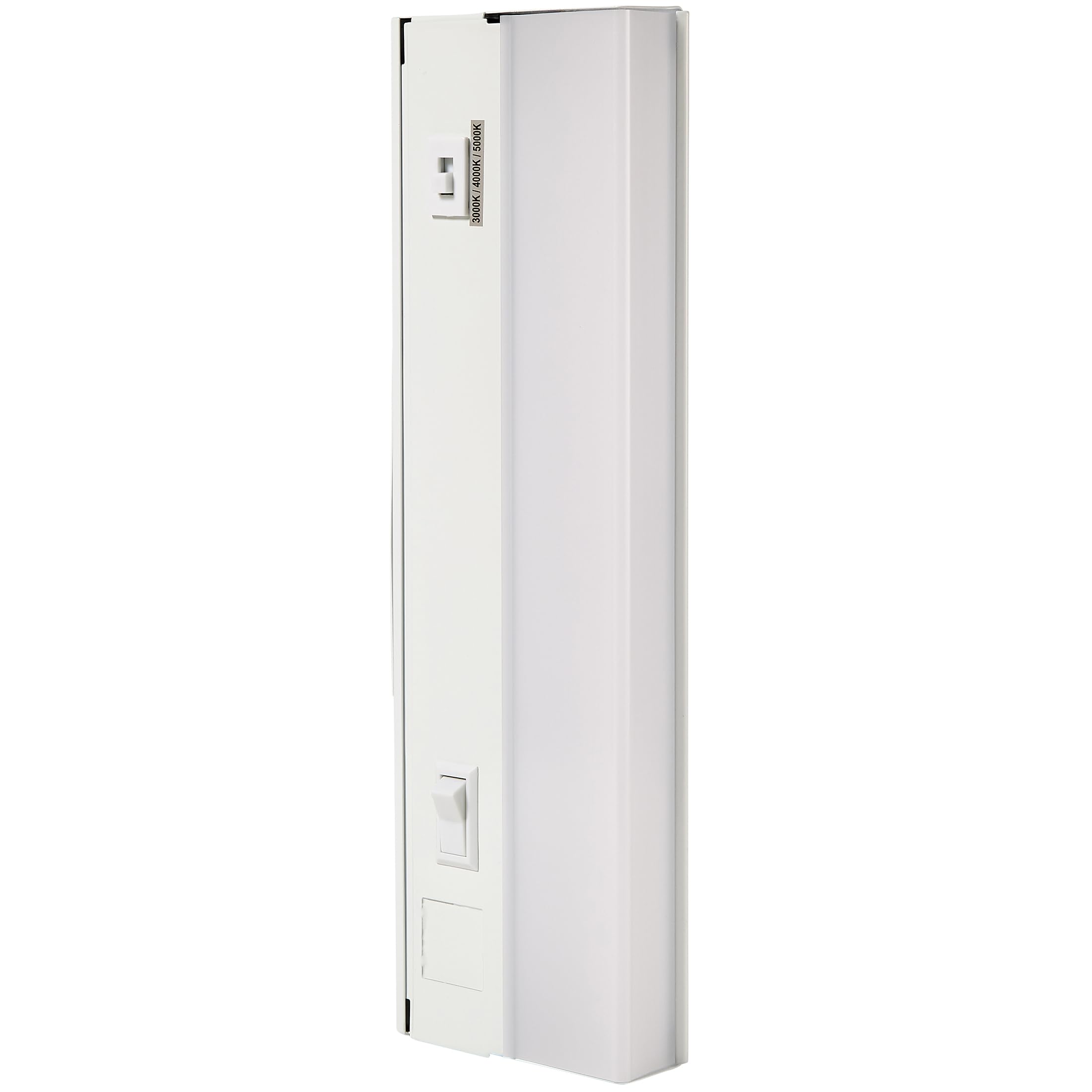 Maxxima 12 In. Hardwired Led Under Cabinet Light - 300 Lumens, 3 Cct, Color Temperature Slide Control, 3000K/4000K/5000K, Kitche