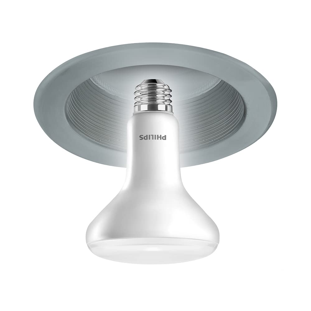 Philips LED BR30 Light Bulb 9W (65W Equivalent) Dimmable Daylight 5000K E26 Base 3-Pack