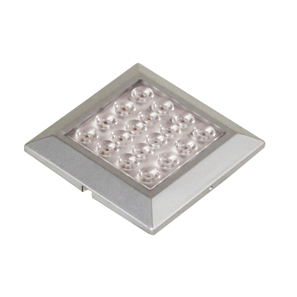 Jesco Lighting SD121CV-35-30-S Orionis - 2.63&quot; LED Square Surface Mount Display Light, Silver Finish