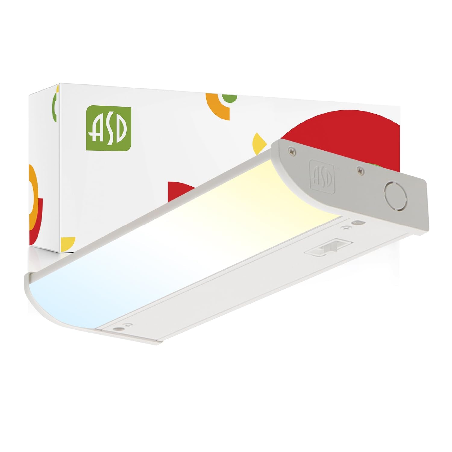 ASD LED Under Cabinet Lighting, 48 inch 24W 1758 LM, Dimmable Hardwired Under Cabinet Lights for Kitchen, 3000K Soft/4000K Cool/