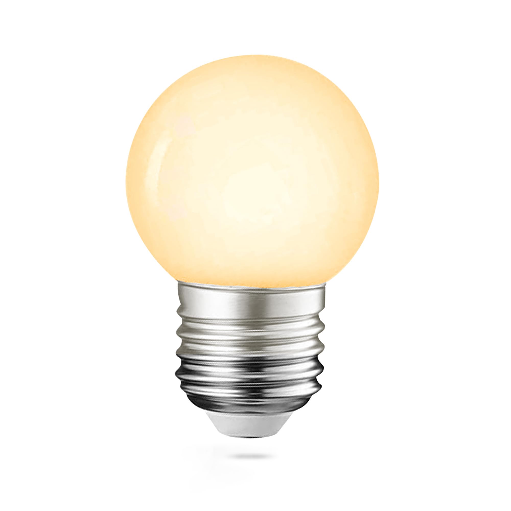 Warm Light Bulbs, Full Spectrum Light Bulb 2700K Led Lightbulbs G45 Soft White Grow Small E26 Refrigerator 5W Eq 40W Appliance F