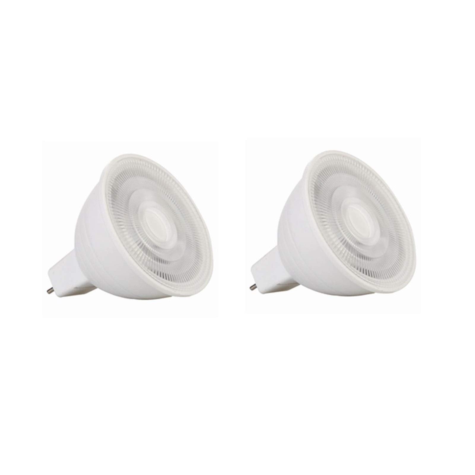 Welsun MR16 LED Bulb 24V 5W - 50W Equivalent GU5.3 Base -for Home, Recessed, Accent, Track Lighting, Pack of 2 (Color : Warm Whi