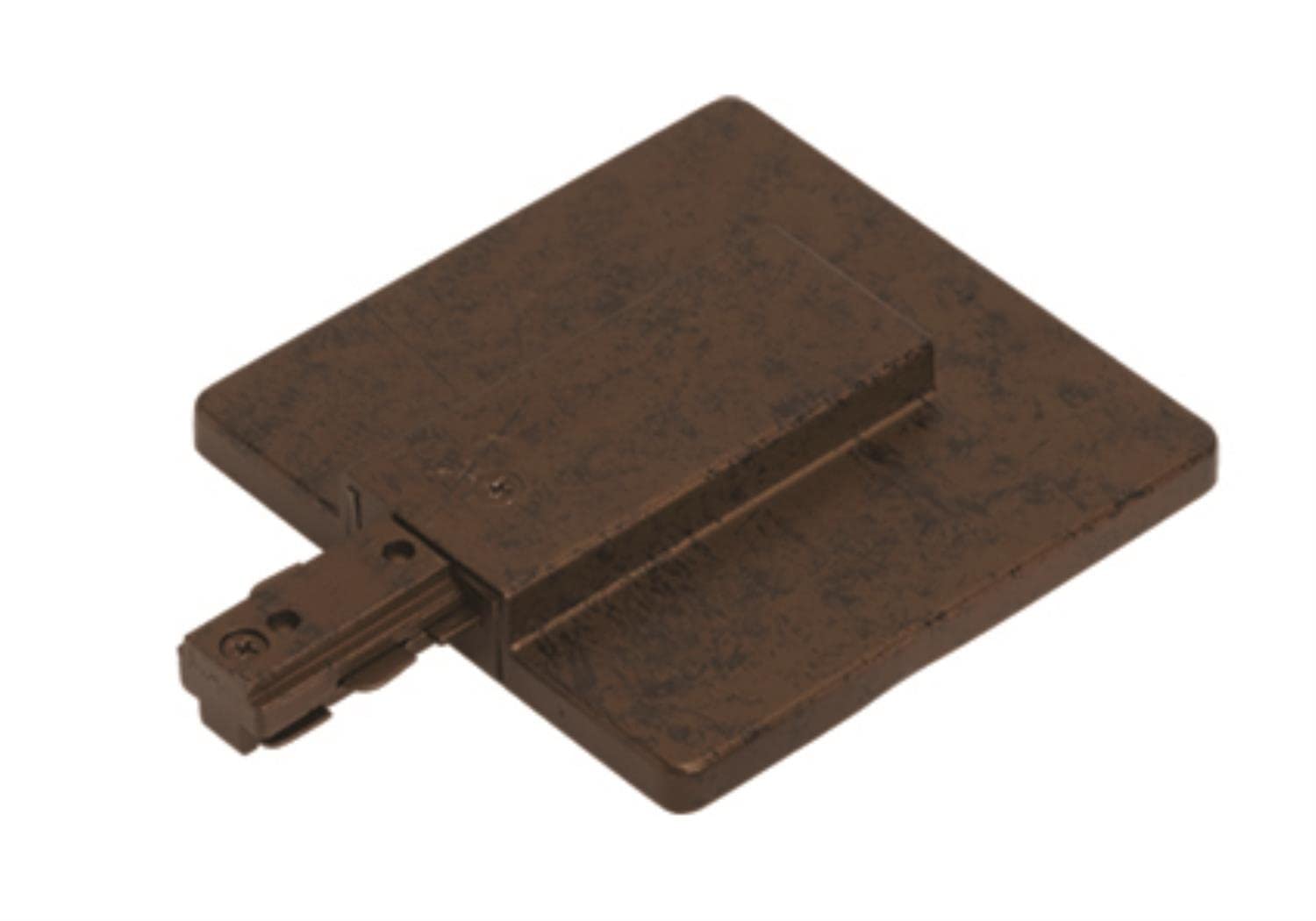 Live END W/Outlet Cover in Rust