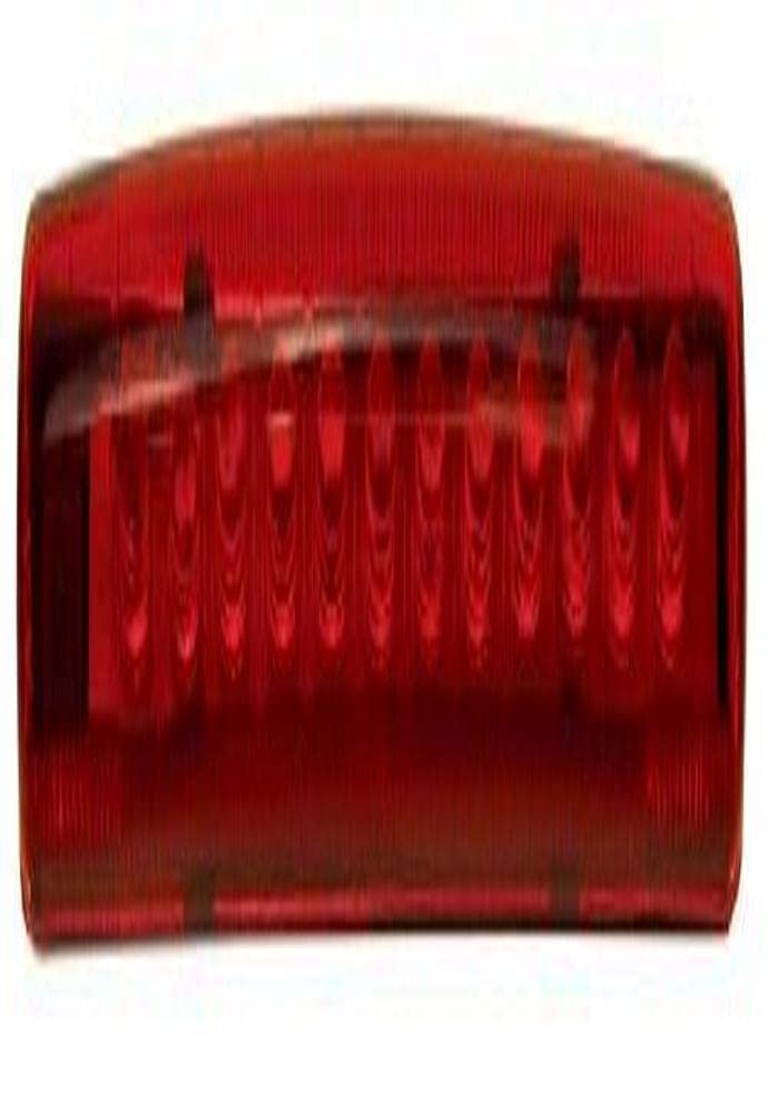 Pacer Performance 20-701 Red Mini 12-Diode Single Row LED Brake Light with Red Lens