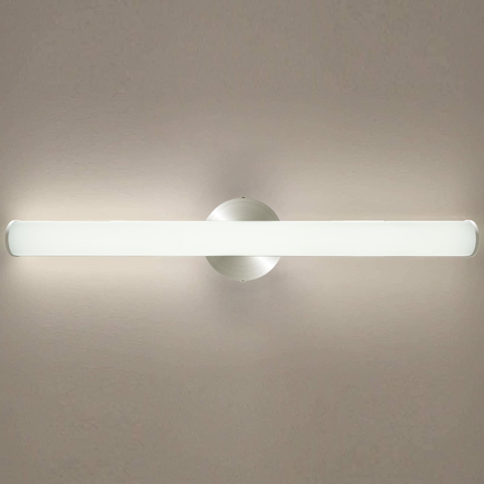 Oowolf 24 Bathroom Vanity Light Fixture, 16W Led, 1520Lm, 4000K Natural White, Aluminum, Model In22Yus, 1 Pack