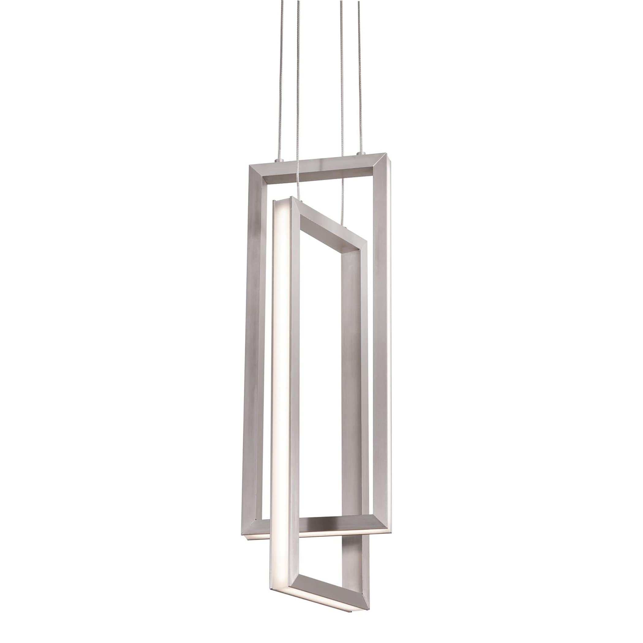 Cole Pendant - LED 24W - 2400 Lm - 120V - Satin Nickel
