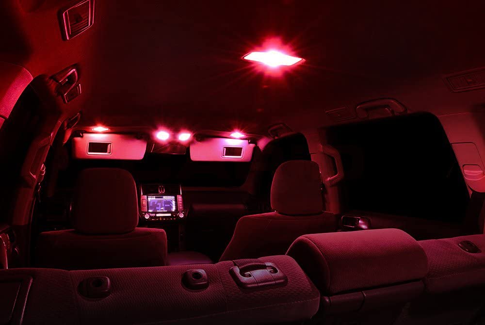 Xtremevision Interior Led For Scion Fr-S Frs 2013-2015 (10 Pieces) Red Interior Led Kit + Installation Tool